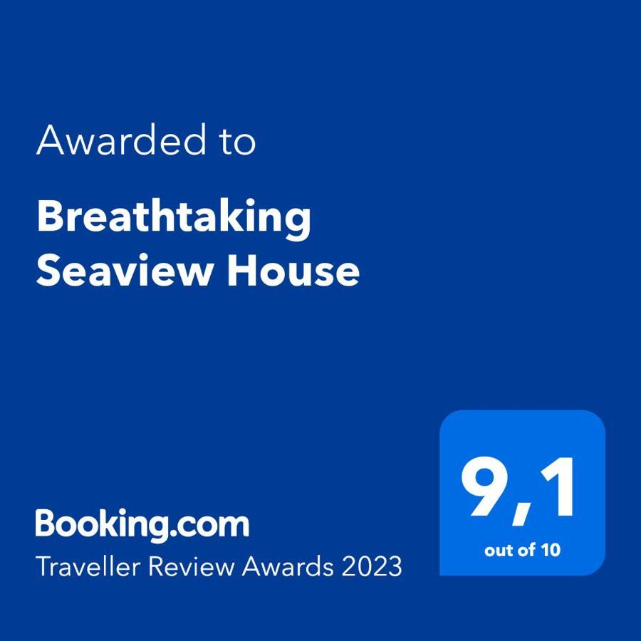 Breathtaking Seaview House Aegina Exterior foto