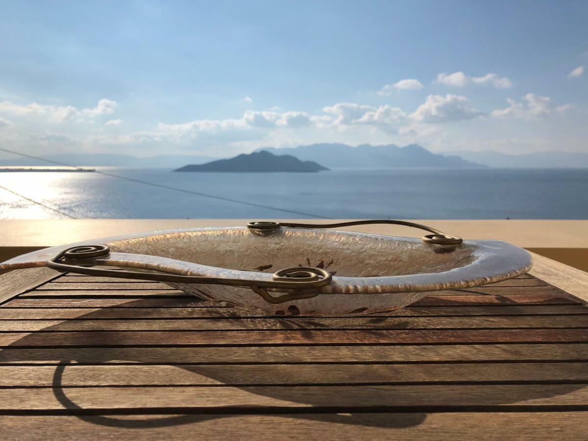Breathtaking Seaview House Aegina Exterior foto